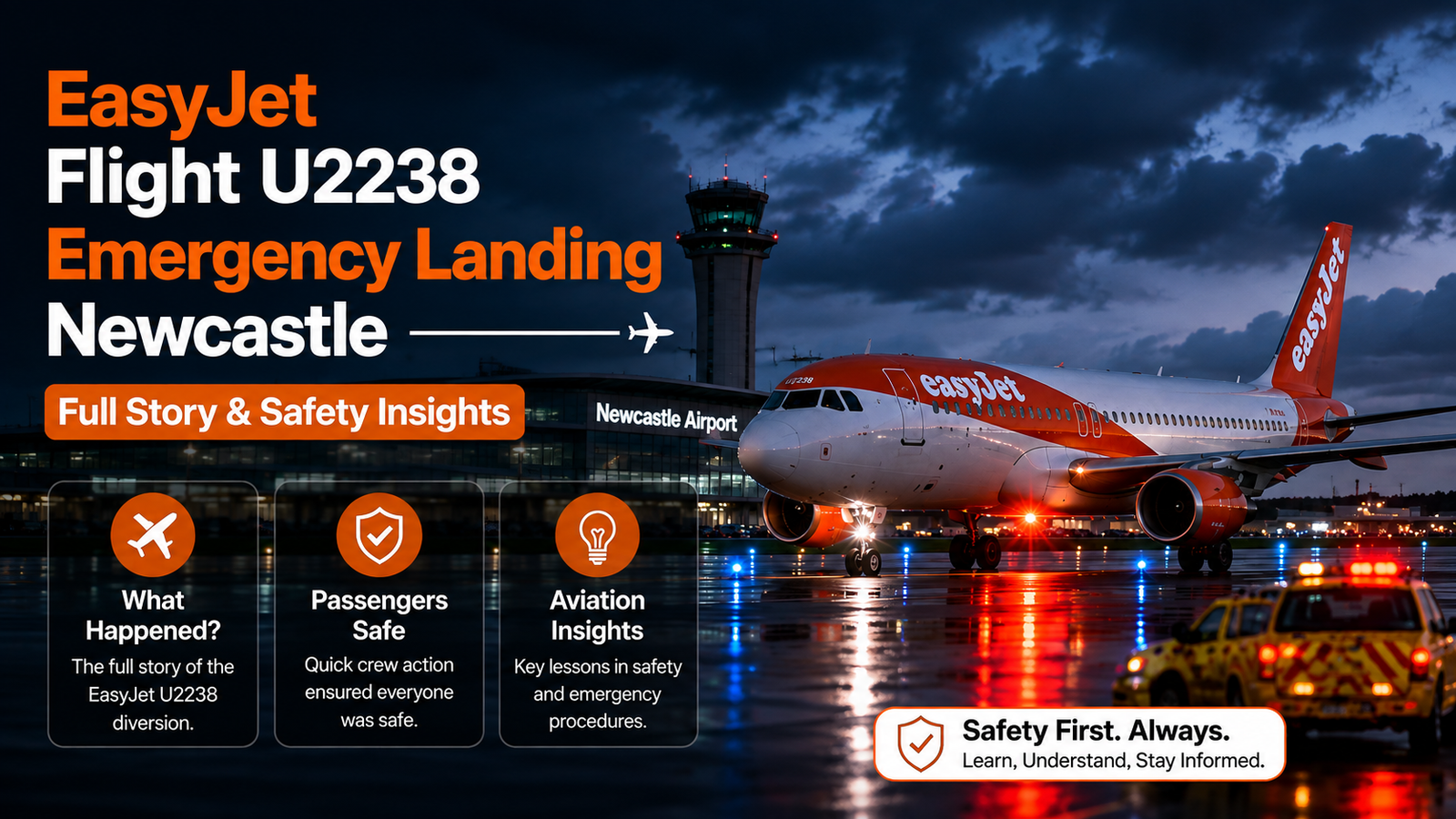 EasyJet Flight U2238 Emergency Landing Newcastle: Full Story & Safety Insights