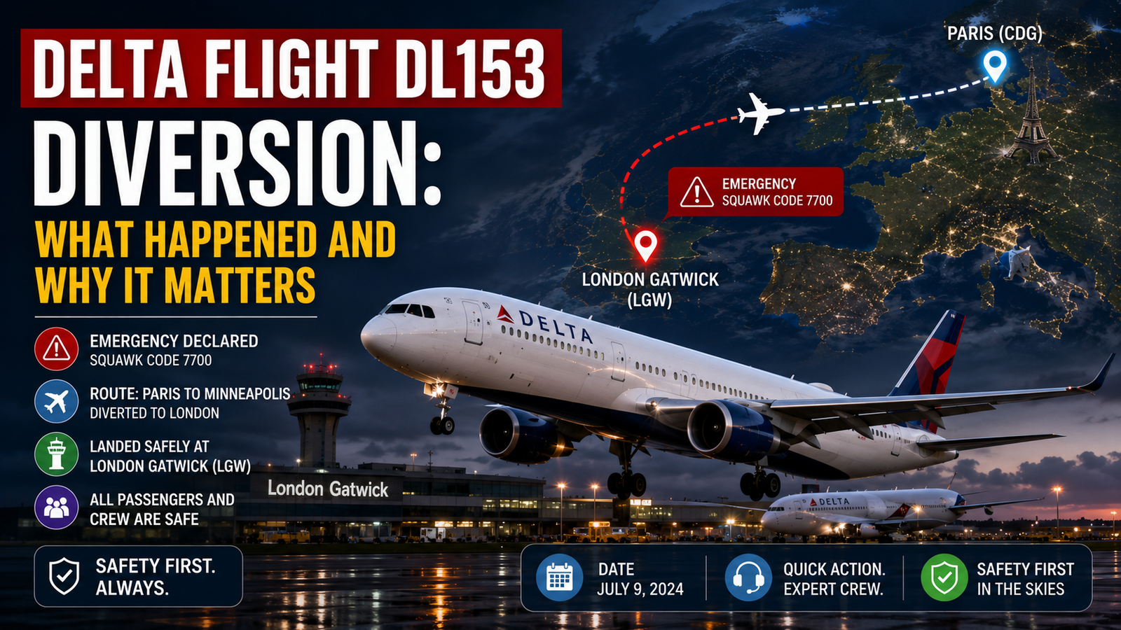Delta Flight DL153 Diversion: What Happened and Why It Matters